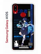 Чехол-накладка Samsung Galaxy A10S Kruche Print Странник Геншин