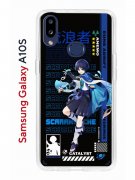 Чехол-накладка Samsung Galaxy A10S Kruche Print Странник Геншин