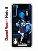 Чехол-накладка Xiaomi Redmi Note 8 Kruche Print Странник Геншин