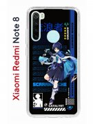 Чехол-накладка Xiaomi Redmi Note 8 Kruche Print Странник Геншин