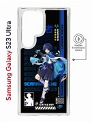 Чехол-накладка Samsung Galaxy S23 Ultra (634255) Kruche PRINT Странник Геншин