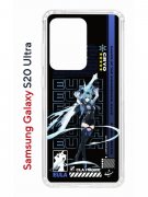 Чехол-накладка Samsung Galaxy S20 Ultra (582689) Kruche PRINT Эола Геншин
