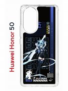 Чехол-накладка Huawei Honor 50 (610635) Kruche PRINT Эола Геншин