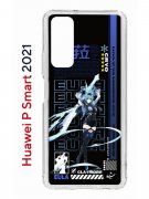 Чехол-накладка Huawei P Smart 2021 (594564) Kruche PRINT Эола Геншин