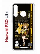 Чехол-накладка Huawei P30 Lite (585137) Kruche PRINT Яо Яо Геншин