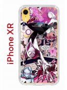 Чехол-накладка iPhone XR Kruche Print Гвен Человек-Паук