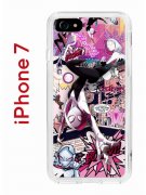 Чехол-накладка iPhone 7/8/SE (2020)/SE (2022) Kruche Print Гвен Человек-Паук