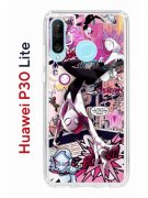 Чехол-накладка Huawei P30 Lite/Honor 20S/Honor 20 Lite/Nova 4e Kruche Print Гвен Человек-Паук