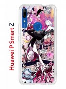 Чехол-накладка Huawei P Smart Z/Y9 Prime 2019/Honor 9X Kruche Print Гвен Человек-Паук