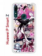 Чехол-накладка Huawei P Smart Z/Y9 Prime 2019/Honor 9X Kruche Print Гвен Человек-Паук