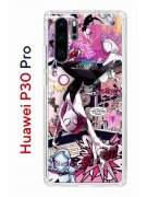 Чехол-накладка Huawei P30 Pro (580674) Kruche PRINT Гвен Человек-Паук