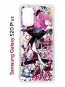Чехол-накладка Samsung Galaxy S20 Plus (582686) Kruche PRINT Гвен Человек-Паук