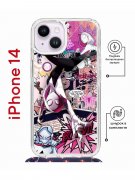 Чехол-накладка iPhone 14 Kruche Magrope Print Гвен Человек-Паук