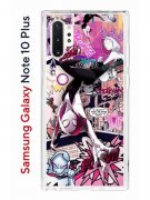 Чехол-накладка Samsung Galaxy Note 10+ (580678) Kruche PRINT Гвен Человек-Паук