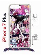 Чехол-накладка iPhone 7 Plus/8 Plus Kruche Magrope Print Гвен Человек-Паук