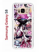 Чехол-накладка Samsung Galaxy S8 (583853) Kruche PRINT Гвен Человек-Паук