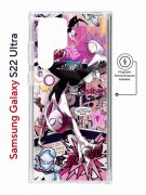 Чехол-накладка Samsung Galaxy S22 Ultra (634252) Kruche PRINT Гвен Человек-Паук