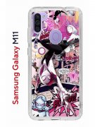 Чехол-накладка Samsung Galaxy M11/A11 Kruche Print Гвен Человек-Паук