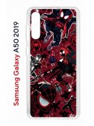 Чехол-накладка Samsung Galaxy A50 2019/A50S 2019/A30S 2019 Kruche Print Майлз Человек-паук