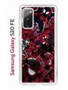 Чехол-накладка Samsung Galaxy S20 FE Kruche Print Майлз Человек-паук