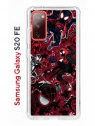 Чехол-накладка Samsung Galaxy S20 FE Kruche Print Майлз Человек-паук