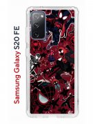 Чехол-накладка Samsung Galaxy S20 FE Kruche Print Майлз Человек-паук