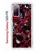 Чехол-накладка Samsung Galaxy S20 FE Kruche Print Майлз Человек-паук