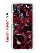 Чехол-накладка Xiaomi Redmi 9A Kruche Print Майлз Человек-паук