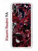 Чехол-накладка Xiaomi Redmi 9A Kruche Print Майлз Человек-паук