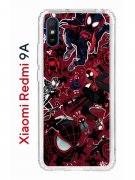Чехол-накладка Xiaomi Redmi 9A Kruche Print Майлз Человек-паук