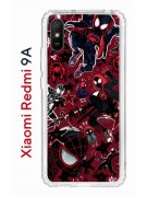 Чехол-накладка Xiaomi Redmi 9A Kruche Print Майлз Человек-паук