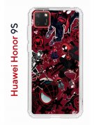 Чехол-накладка Huawei Honor 9S/Huawei Y5p Kruche Print Майлз Человек-паук
