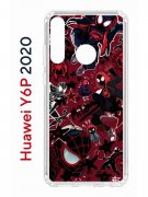 Чехол-накладка Huawei Y6p 2020 (588946) Kruche PRINT Майлз Человек-паук