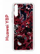 Чехол-накладка Huawei Y8p/Honor 30i/Huawei P Smart S 2020 Kruche Print Майлз Человек-паук