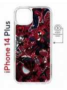 Чехол-накладка Apple iPhone 14 Plus (625965) Kruche PRINT Майлз Человек-паук