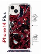 Чехол-накладка iPhone 14 Plus Kruche Magrope Print Майлз Человек-паук