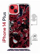 Чехол-накладка iPhone 14 Plus Kruche Magrope Print Майлз Человек-паук