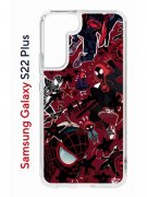 Чехол-накладка Samsung Galaxy S22 Plus (610634) Kruche PRINT Майлз Человек-паук