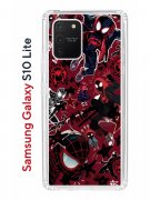 Чехол-накладка Samsung Galaxy S10 Lite (582683) Kruche PRINT Майлз Человек-паук