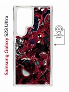 Чехол-накладка Samsung Galaxy S23 Ultra (634255) Kruche PRINT Майлз Человек-паук