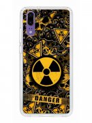 Чехол-накладка Huawei P20 (583848) Kruche PRINT Danger