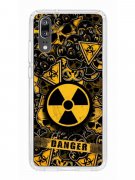 Чехол-накладка Huawei P20 (583848) Kruche PRINT Danger