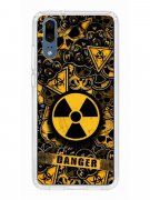 Чехол-накладка Huawei P20 (583848) Kruche PRINT Danger