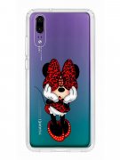 Чехол-накладка Huawei P20 (583848) Kruche PRINT Минни