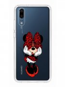 Чехол-накладка Huawei P20 (583848) Kruche PRINT Минни