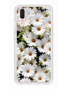 Чехол-накладка Huawei P20 (583848) Kruche PRINT Ромашки