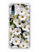 Чехол-накладка Huawei P20 (583848) Kruche PRINT Ромашки