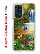 Чехол-накладка Xiaomi Redmi Note 11 Pro (637293) Kruche PRINT Водопад