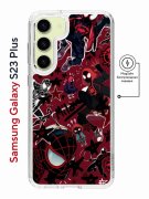 Чехол-накладка Samsung Galaxy S23 Plus (634254) Kruche PRINT Майлз Человек-паук