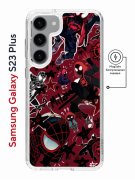 Чехол-накладка Samsung Galaxy S23 Plus (634254) Kruche PRINT Майлз Человек-паук